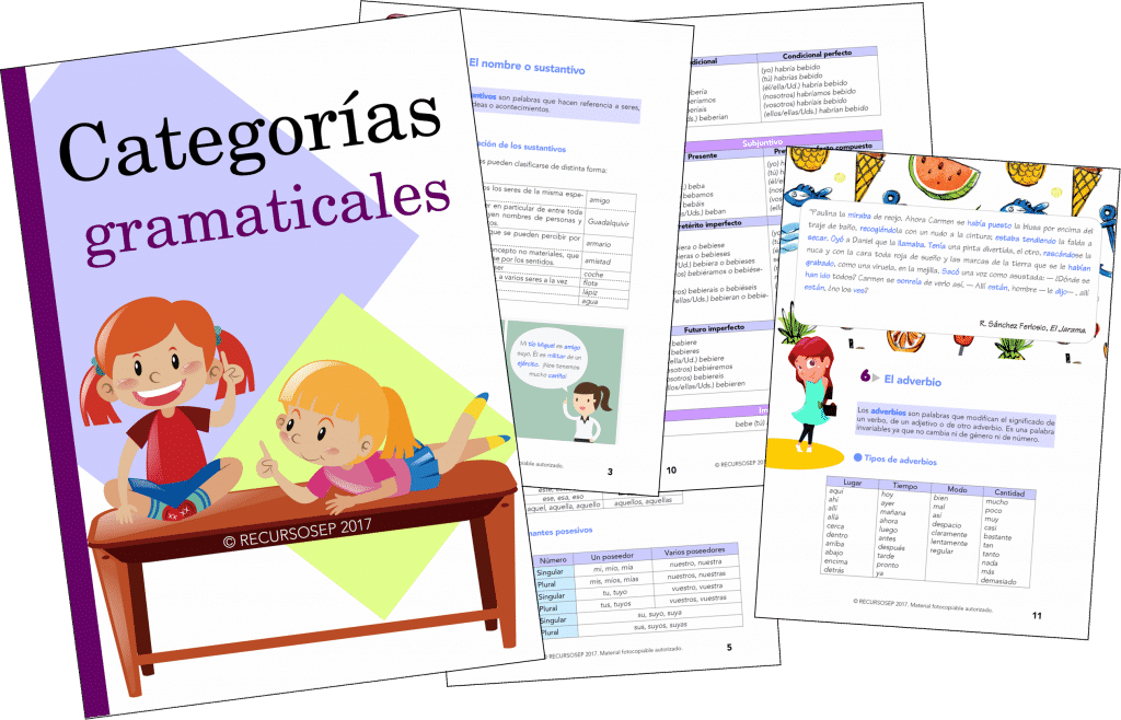 Categorías Gramaticales