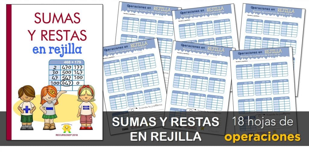 Nuevo Cuadernillo Sumas Y Restas En Rejilla Con N Meros De Y